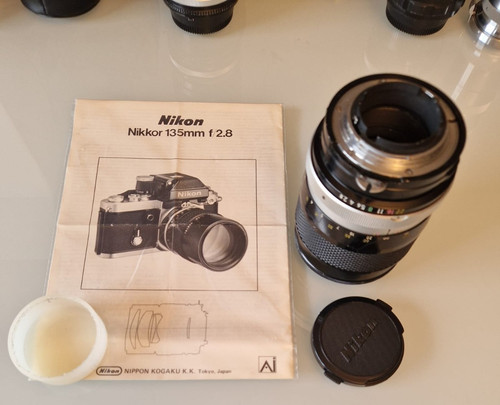 Nikon nikkor auto 135 mm - nikkor-q,